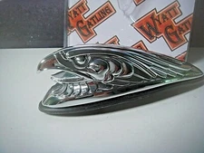 Eagle Front Fender Steel Chrome Tip Harley Ornament for Custom V-Twin 48-0034 X7