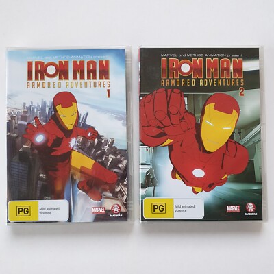 Iron Man Armored Adventures : Vol 1 (DVD, 2007) for sale online | eBay