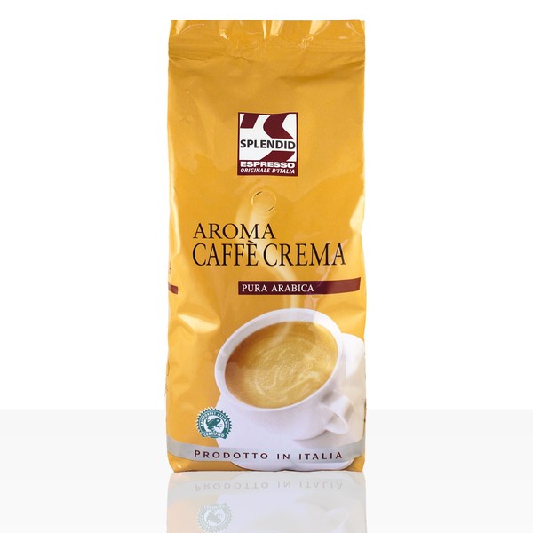 Splendid Aroma Caffe Crema - 8 X 1Kg Ganze Kaffee-Bohne, 100% Arabica-image