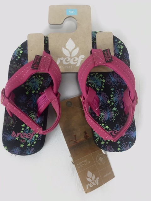 girls flip flops size 5