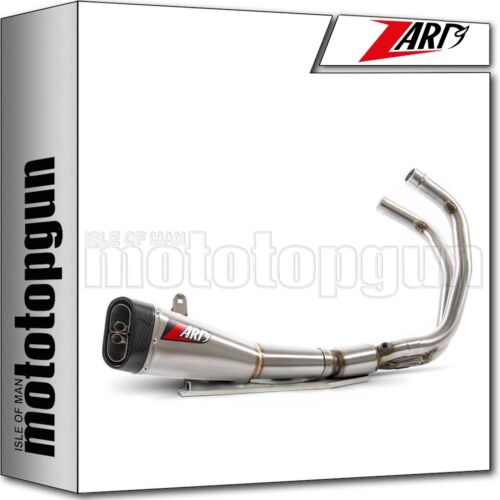 ZARD RC FULL SYSTEM EXHAUST STAINLESS STEEL C YAMAHA MT 07 2016 16 2017 17 - Picture 1 of 2
