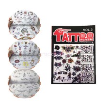 A4 80 Pages Tattoo Flash Art Design Flower Etc Manuscript Sketch Book for Woman