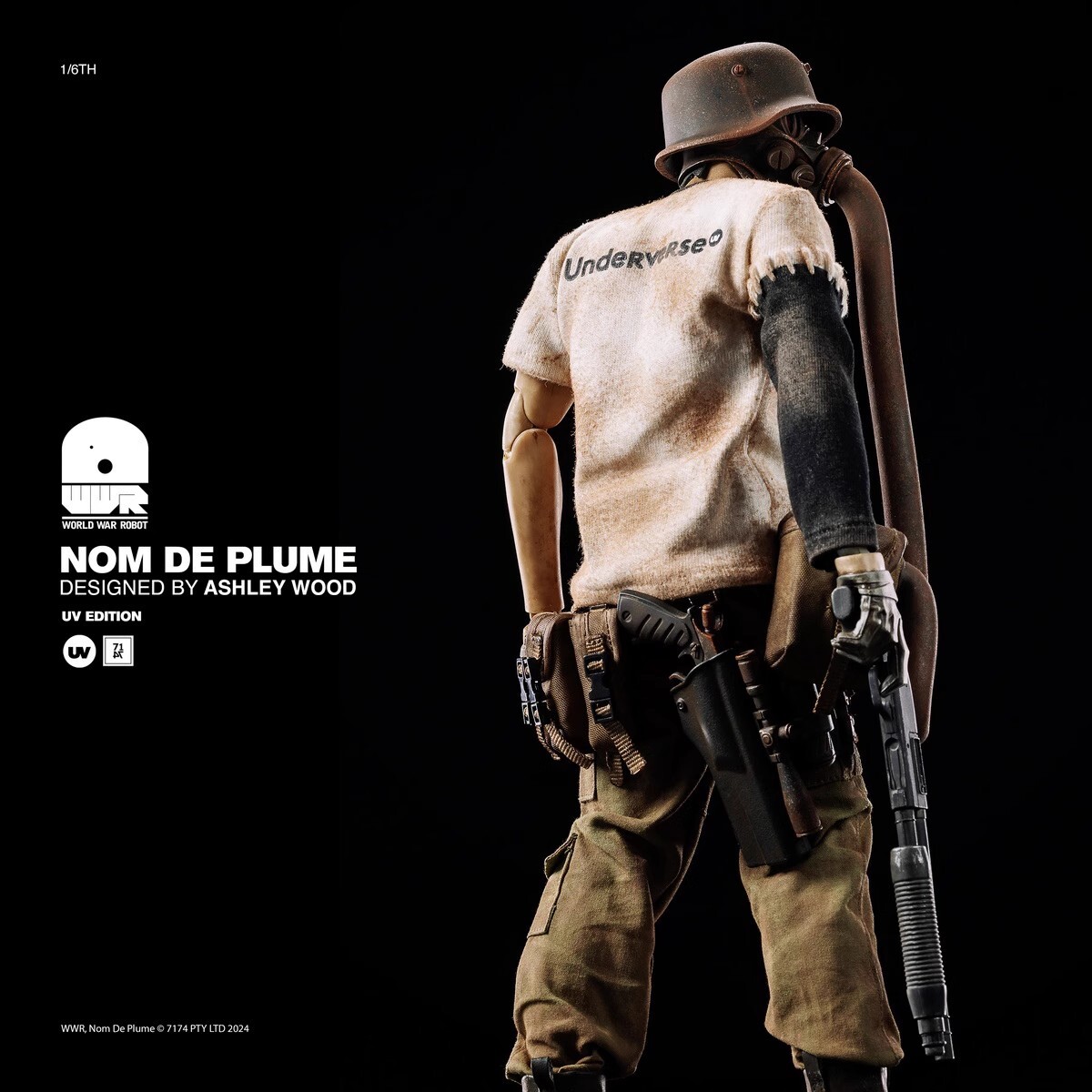 Underverse 1/6 UV202319 World War Robot 2 NOM DE PLUME Action