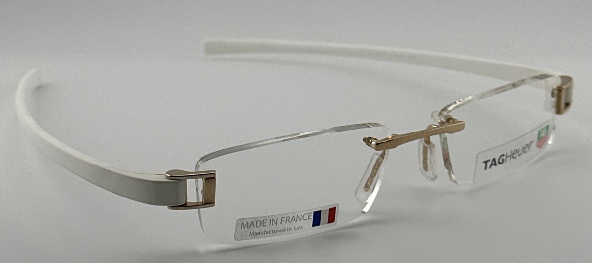 Eyewear Frames Tag Heuer Rimless Eyeglasses TAG Heuer Men's L-Type