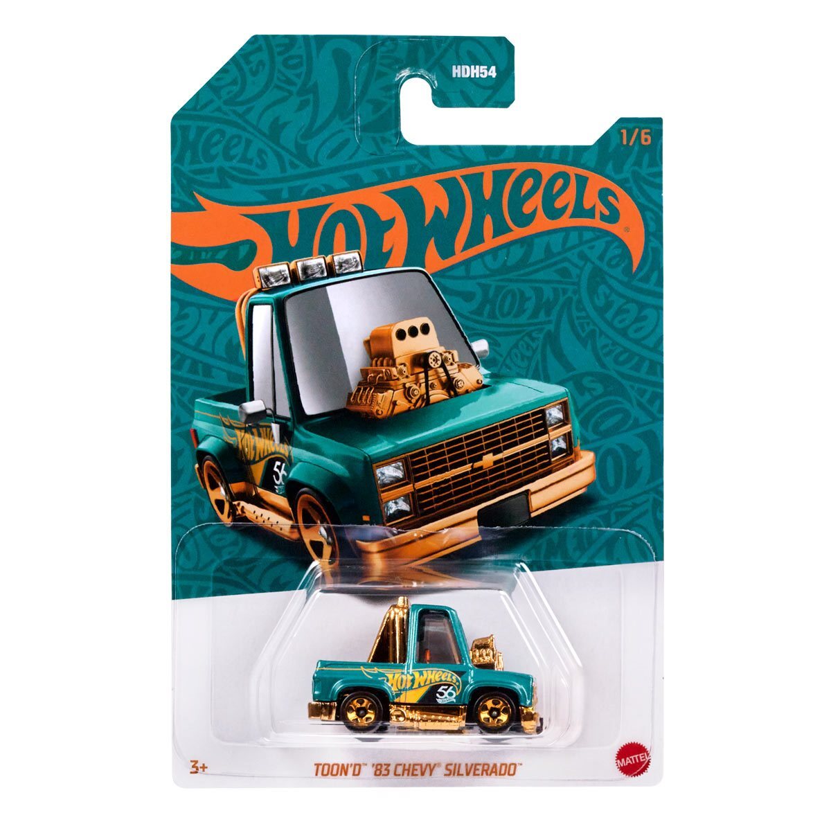 NEW 2024 Hot Wheels 56th Anniversary Pearl & Chrome Edition 6