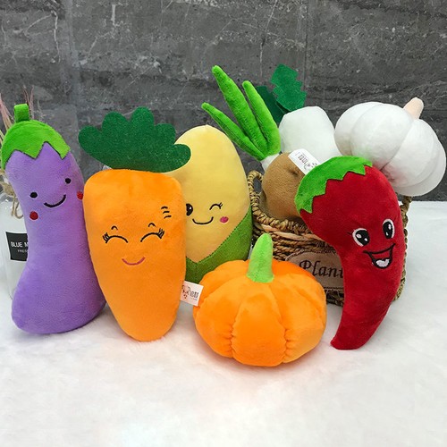 Cute Cartoon Vegetable Plush Doll Toddler Early Childhood Soft Toys Kids Gift - Picture 30 of 30