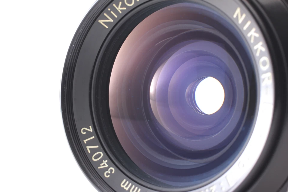 🎄Ai Convertido [Óptica COMO NUEVO] Lente Nikon Nikkor-N Auto 24 mm f/2,8 MF de JAPÓN Foto 4 de 4