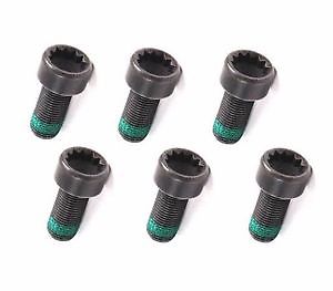 GENUINE AUDI VW FLYWHEEL BOLT SET (SET OF 6) N 90665001 N90665001