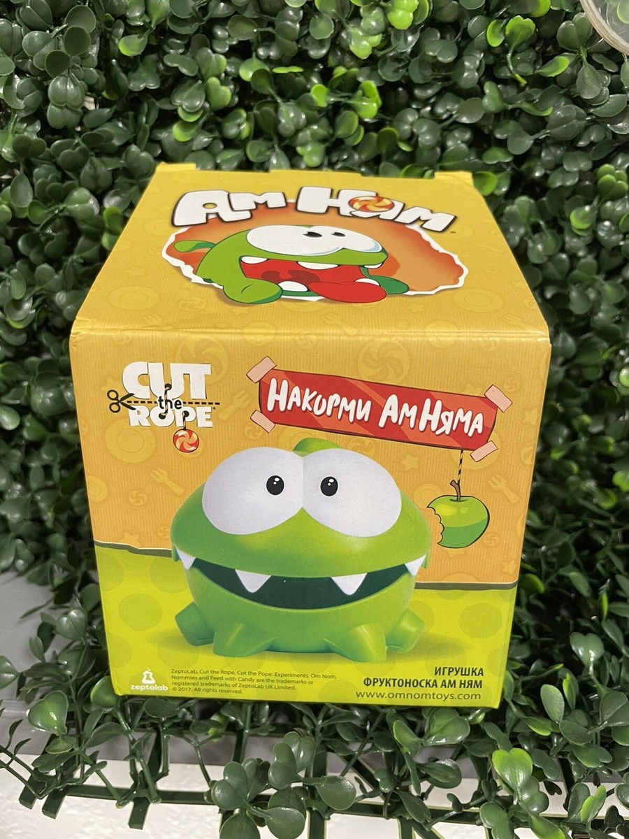 Om Nom СUT The Rope Plastic Toy Fruit Lunch Box Om Nom Open Mouth