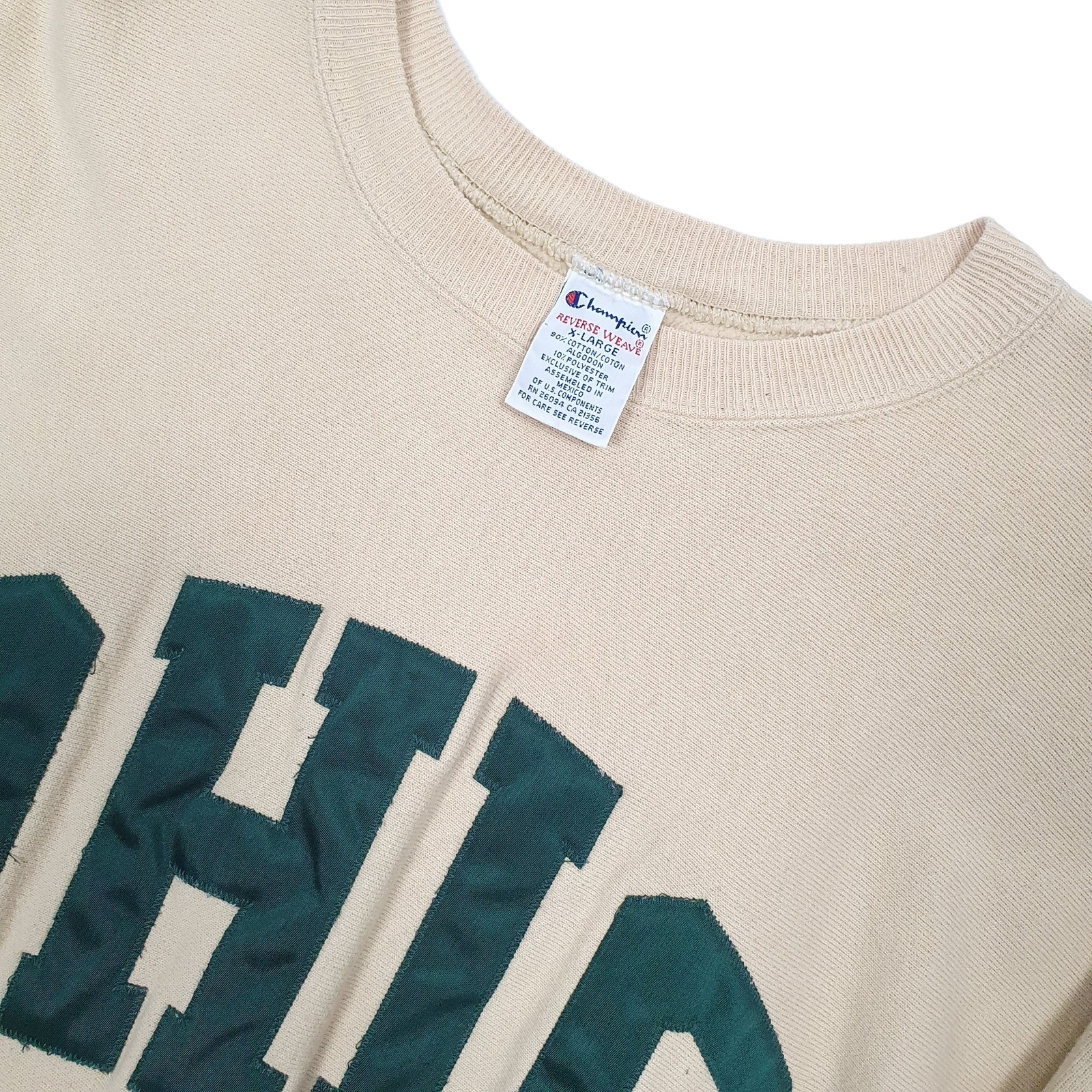 CHAMPION Crewneck Reverse Weave Cotton Jumper Sweatshirt Mens XL image 2