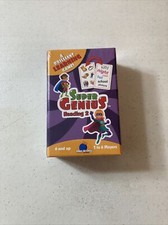 Super Genius Reading 2 Cards Learning Game Educational Homeschool Matching New