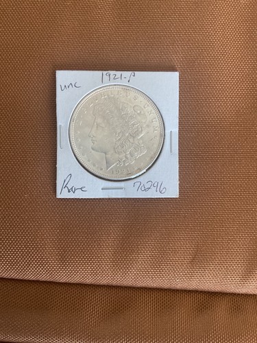 1921 P $1 Morgan Silver Dollar About Uncirculated AU