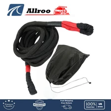 Kinetic Energy Truck Tow Recovery Rope Snatch Strap 7/8" x 30ft 28660 LBS