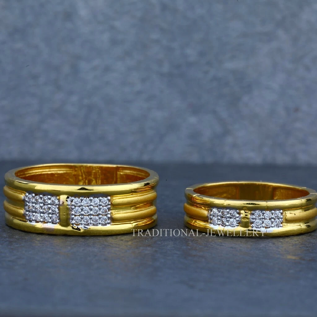 Gold ring for man and best sale woman