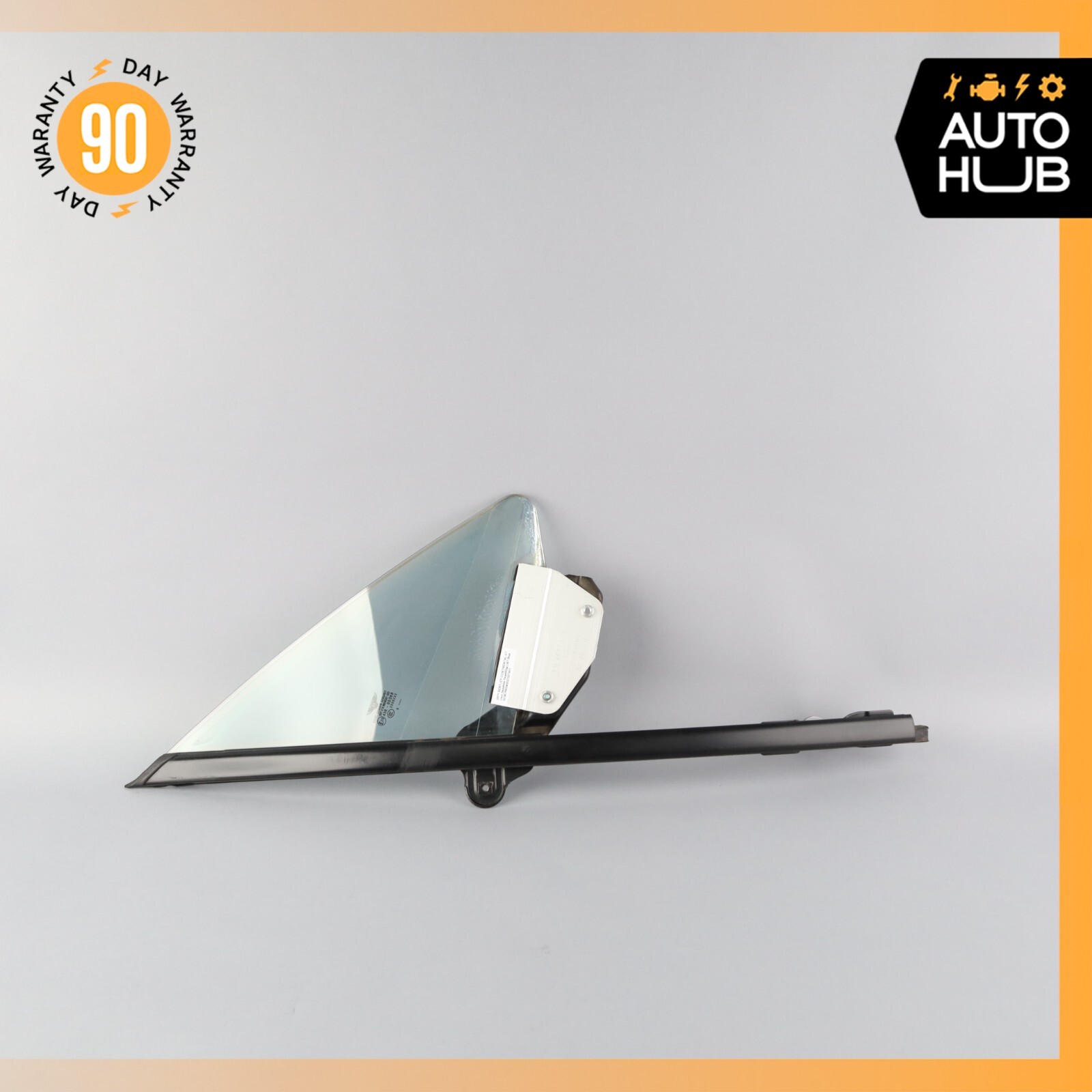 03-10 Bentley Continental GT Front Right Side Door Vent Window Glass OEM 65k
