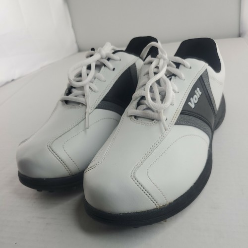 Volt Golf Men's Footwear / Shoes #F81005AV White/Black/Grey Size 8M unused - Picture 6 of 9