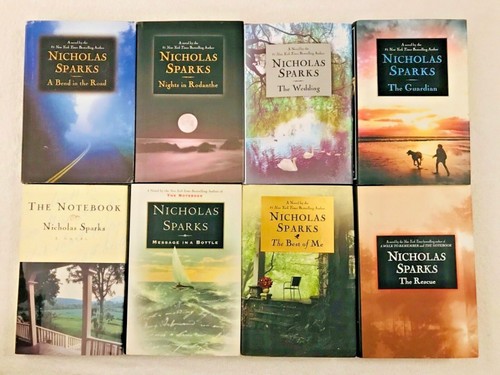 Big Lot 22 Nicholas Sparks Hardcover HC Book Almost Complete #1-21, Notebook.... - Picture 4 of 6