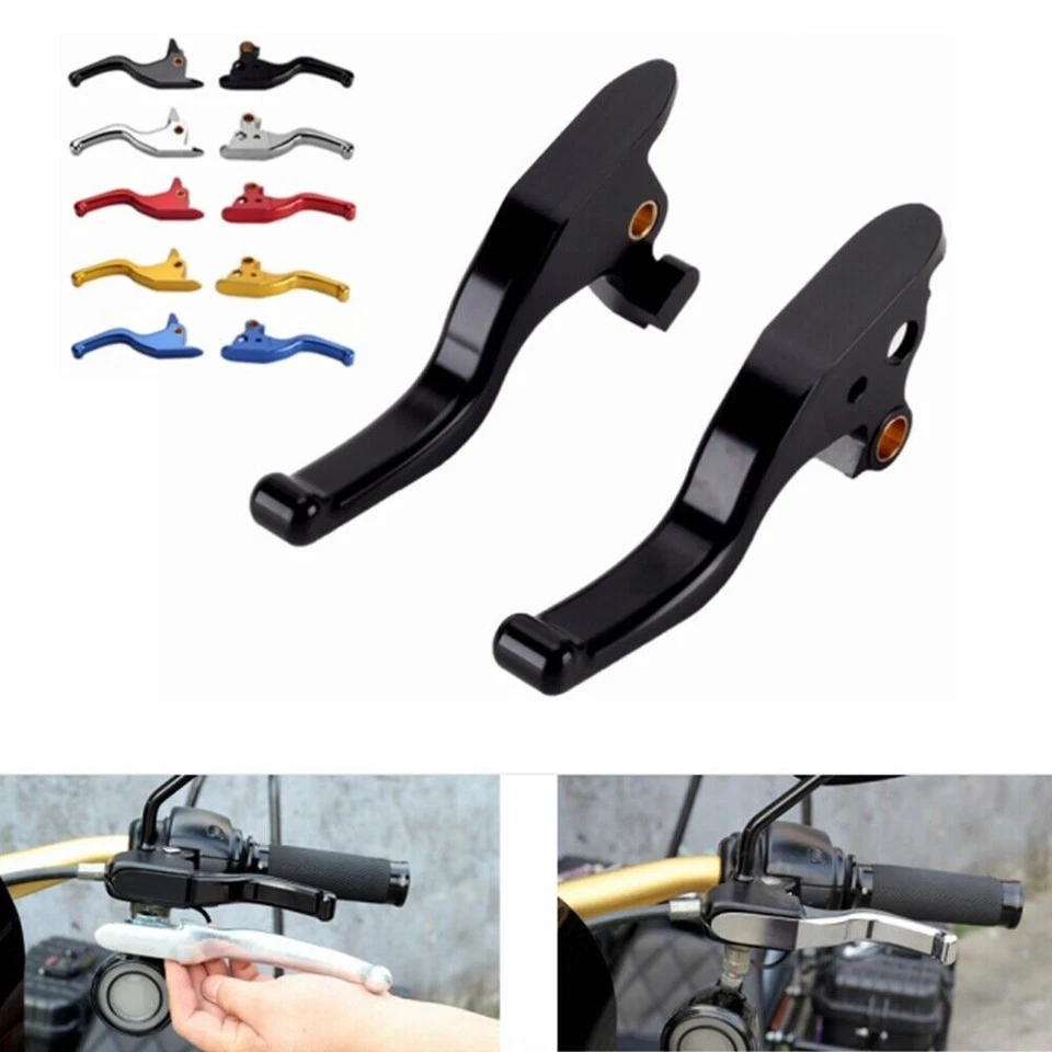For Harley Low Rider ST FXLRST Street Bob FXBB FXBBS 2018-2024 Hand Brake Levers - Image 2 of 4