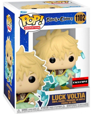 Funko Pop! Black Clover Luck Voltia Vinyl Figure #1102 - AAA Anime Exclusive