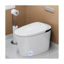 Smart Toilet with Bidet Built-in, Heated Seat, Booster Pump Assisted, Auto Fl...