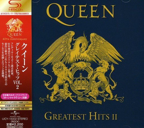 【未開封】Queen Greatest Hits II CD 1991 Queen Greatest Hits II Vol.2 SHM-CD 40th Anniversary with Japan
