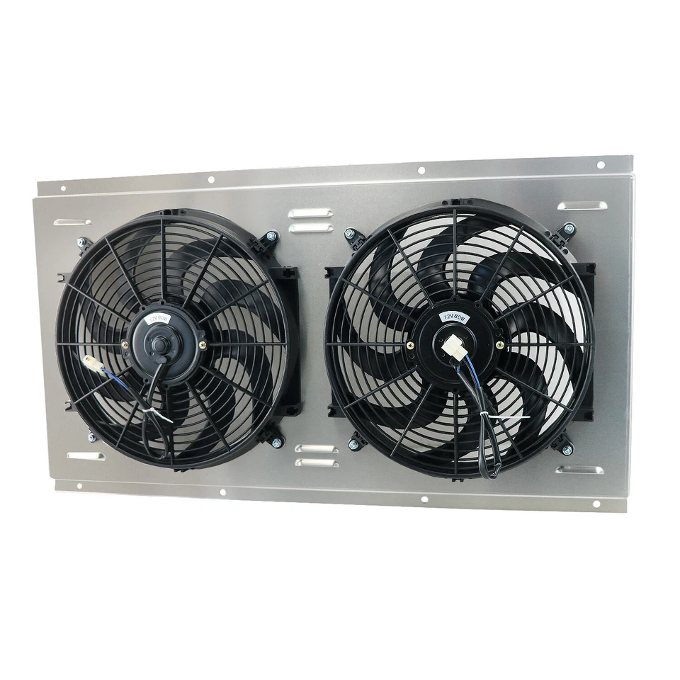 Aluminum Radiator Shroud Fan+Relay Fit 88-99 CHEVY GMC C K C1500 C2500 C3500 ASI Foto 3 de 4