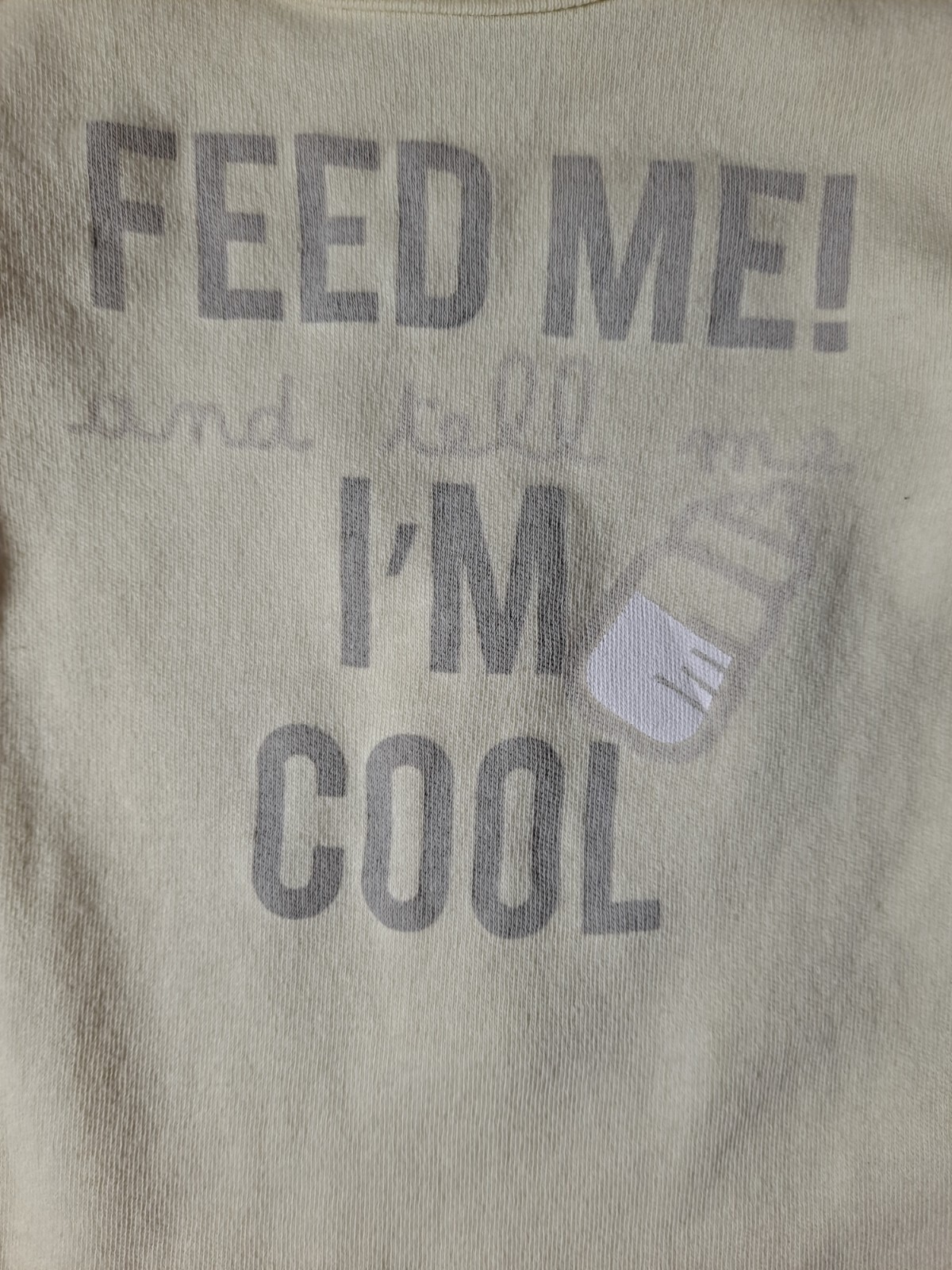 Fagottino Baby One-Piece... Size 3-6 Mos/82cm  "FEED ME! and tell me I'M COOL" image 3