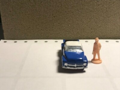 1/87 Ho scale Chevy pickup truck Bluer...resin.