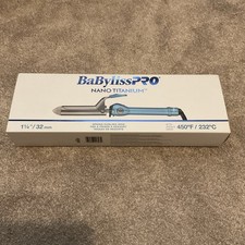 BaBylissPRO BaBylissPRO Nano Titanium 1 1/4 Inch Spring Curling Iron  New