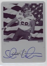 2013 Leaf Metal Draft Printing Plate Magenta 1/1 Star Lotulelei #AA-SL1 Auto 6ed
