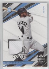 2022 Panini Chronicles Limited Swatches Red Bryan De La Cruz #LS-BC 0nr3