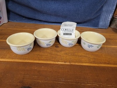 4 Corelle Coordinates Secret Garden 7 Oz Bowls