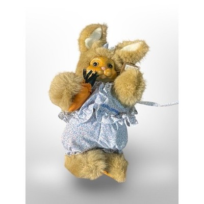 VNTG Robert Raikes Original Bunny Rabbit Doll 1992 Limited Edition Certificate