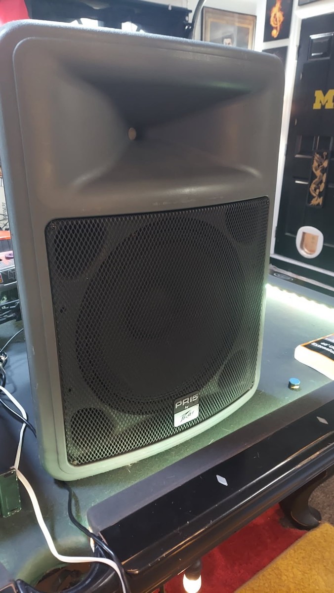 佐渡宿泊素泊まり　Peavey PR15 スピーカー 　国内希少 Peavey PR15 2-Way Portable PA Speaker with 15