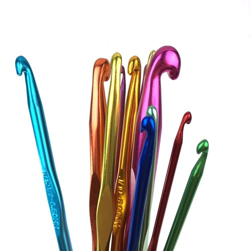 Aluminum Crochet Hook,Knitting Needles Crochet Needles for Knitting Craft Yar... - Picture 3 of 7