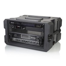 Gator G-PROR-6U-19 6RU, 19 Deep PE Molded Rack Case with Handles and Wheels