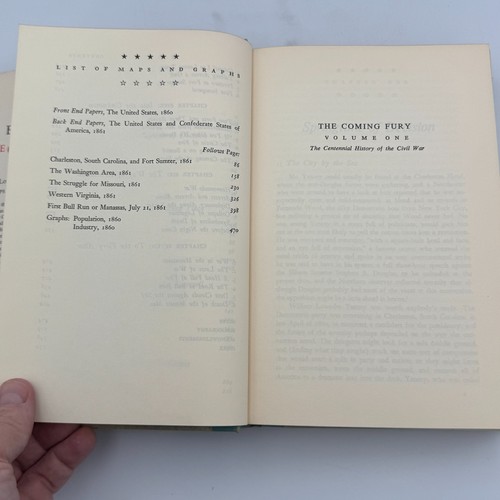 The Centennial History of The Civil War by Bruce Catton 3 Vol Set First Ed HC DJ - Picture 8 of 22