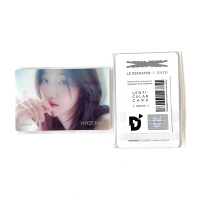 LE SSERAFIM] D'ICON POP-UP IN TOKYO / Lenticular Card Photocard PC