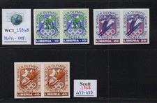 WC1_25948. LIBERIA. Imperf. variety of 1968 WINTER OLYMPICS set.Sc.473-475.MNH