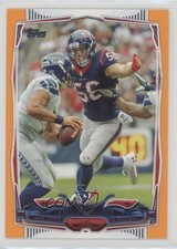 2014 Topps Factory Set Orange 76/96 Brian Cushing #282 y0i