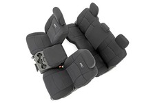 Rough Country Neoprene Front 6040 Rear Seat Covers For 19-26 Ram 2500 - 91044 Rough Country Neoprene Front 6040 Rear Seat Covers For 19-26 Ram 2500 - 91044
