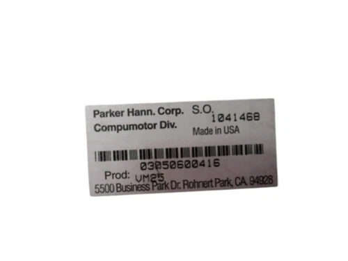 PARKER COMPUMOTOR VM25 BREAKOUT MODULE NSMP