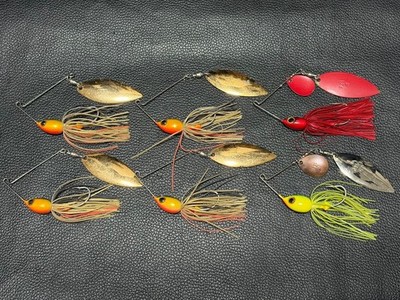 TIEMCO PDL Super 1 2 Spin x 6   spinnerbaits Scratched 19 g Fishing Lure Hard