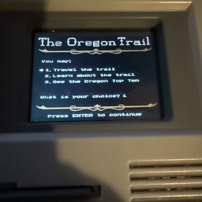 The Oregon Trail Handheld Electronic Game 2017 Tested Basic Fun