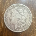 1897 Morgan Silver Dollar Circulated $1 Business Strike Silver Coin
