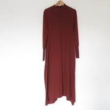 Martinique long-sleeved knit dress in brown Women USED