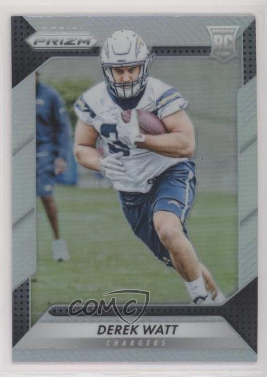 2016 Panini Prizm Rookie Silver Prizm Derek Watt #209 Rookie RC 1v2