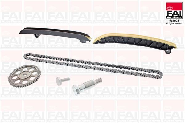 Kit de distribution par chaîne FAI AutoParts TCK208NG pour AUDI, résout les claquements à froid