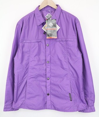 Tucano Urbano Fester Herren Jacke 2XL Lila Gefüttert Snap Kragen Windfest Zip-Up