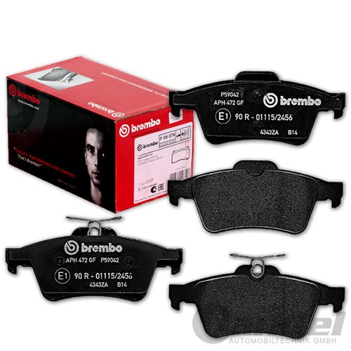 brembo GESCHLITZTE BREMSSCHEIBEN + BELÄGE VORNE+ HINTEN für OPEL VECTRA C SIGNUM - Bild 5 von 5
